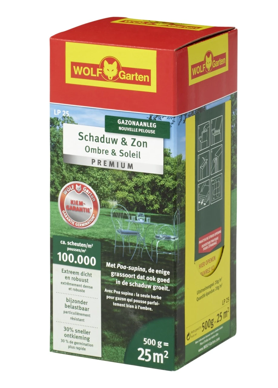 Wolf-Garten Wolf Garten Graszaad Schaduw & Zon LP 25