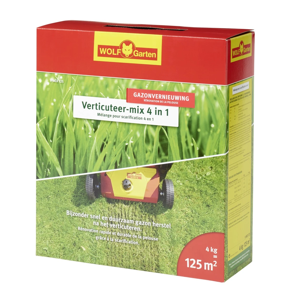 Wolf-Garten Wolf Garten Verticuteer Mix V-Mix 125