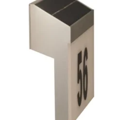 Luxform High Lumen Solar Huisnummer Wandlamp Cornwall 3/20 Lumen