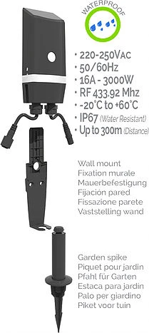 Easy Connect Draadloze Aan/uit Schakelaar (controlbox + Switch) - Afbeelding 2